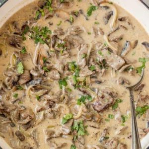 Beef Stroganoff